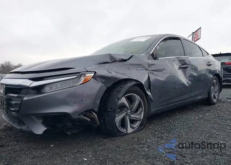 2019 Honda Insight Ex z USA, uszkodzony, nr VIN 19XZE4F57KE016323